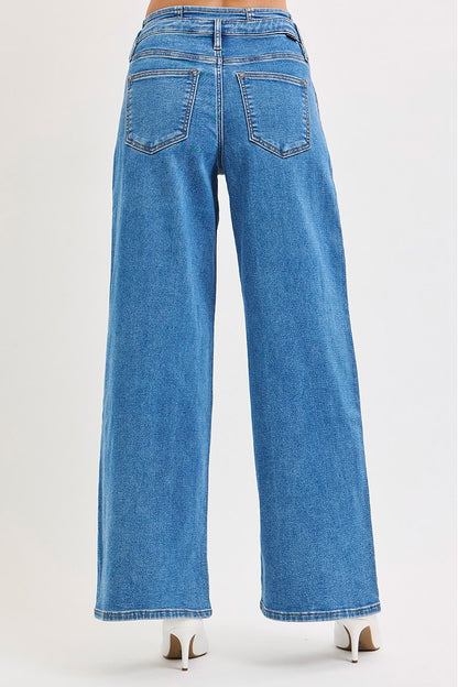 SLOUCHY PLEATED WIDE LEG