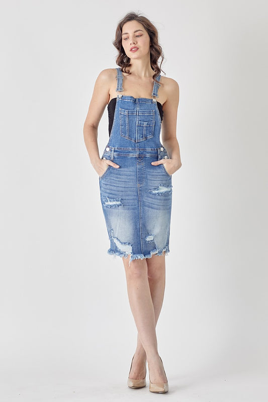 RISEN DISTRESSED SKIRTALLS