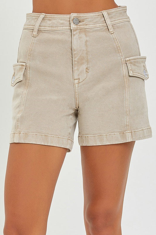 RISEN CARGO SHORTS-HIGH