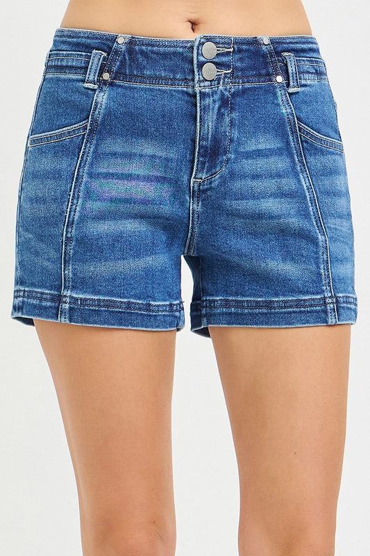 Risen Seam Shorts-Mid