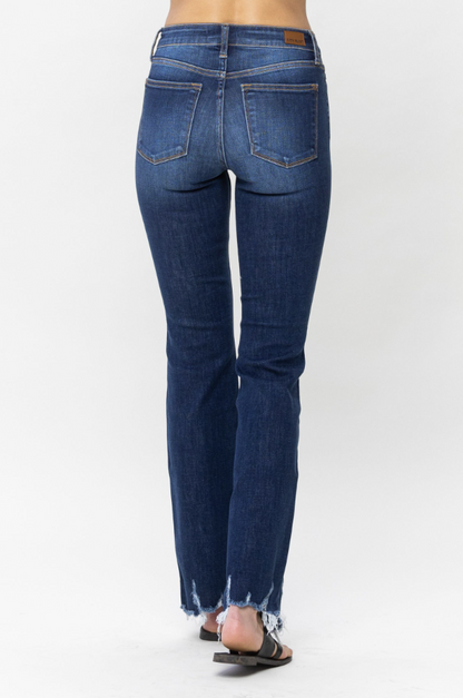 JUDY BLUE DISTRESSED BOOTCUT