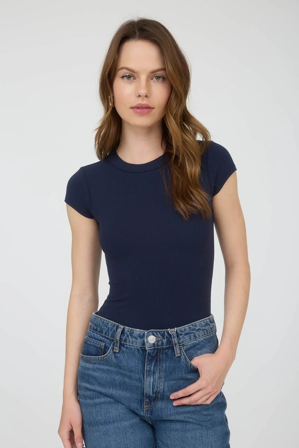 ROUND NECK  BODYSUIT