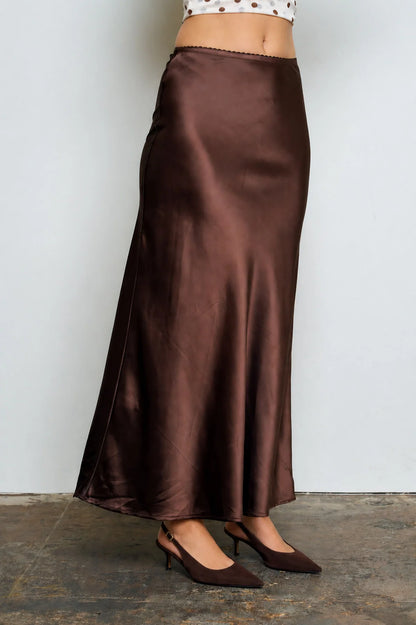 Silky Satin Skirt