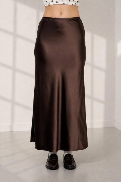 Silky Satin Skirt