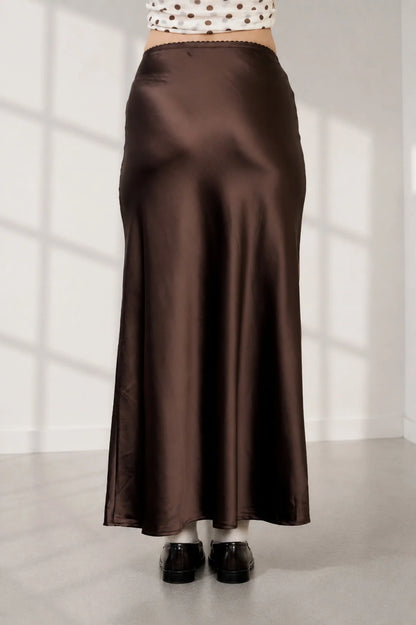 Silky Satin Skirt