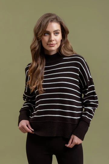 Side Split Pullover Sweater