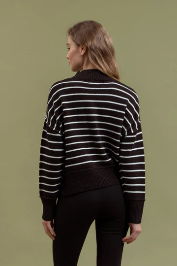 Side Split Pullover Sweater