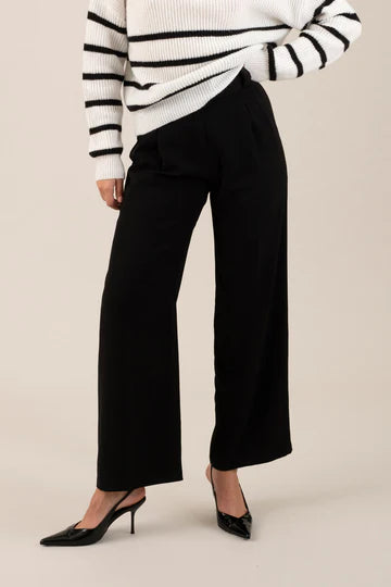 Wide Leg Pleated Dress Pants