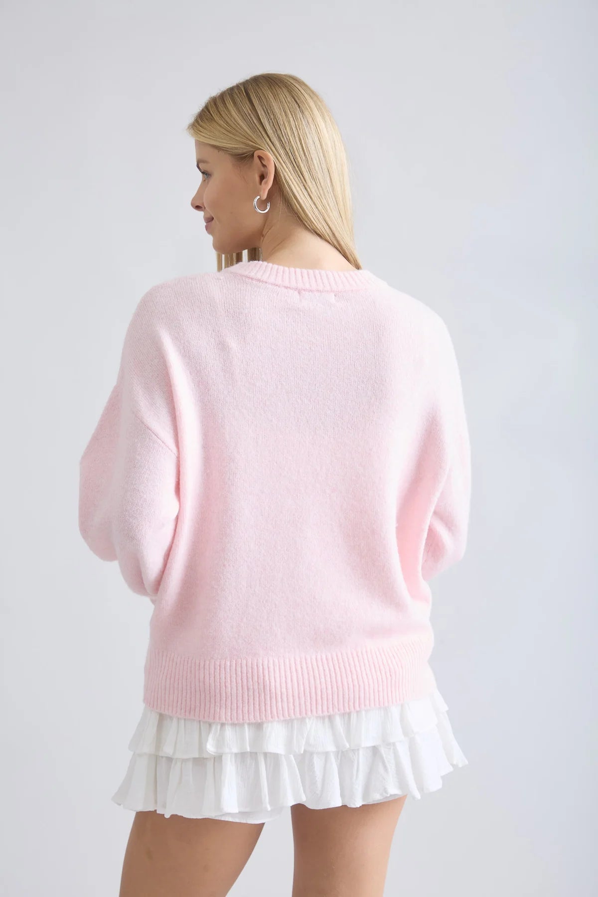 Swan Knit Pullover