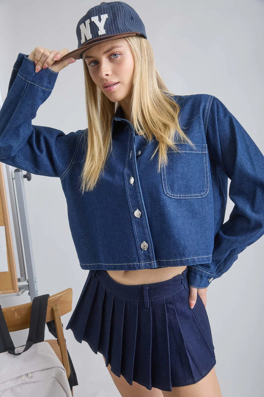 Boxy Denim Jacket