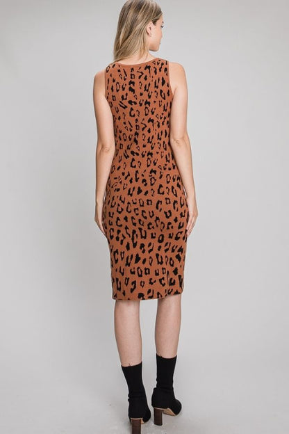 Leopard Midi Dress