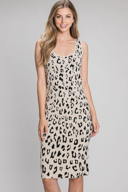 Leopard Midi Dress