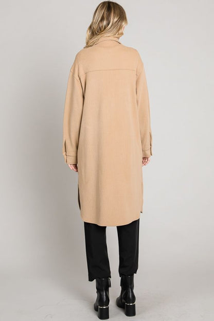 Soft Lofty Corduroy Shacket