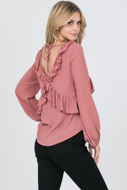 Angelina Ruffles Blouse