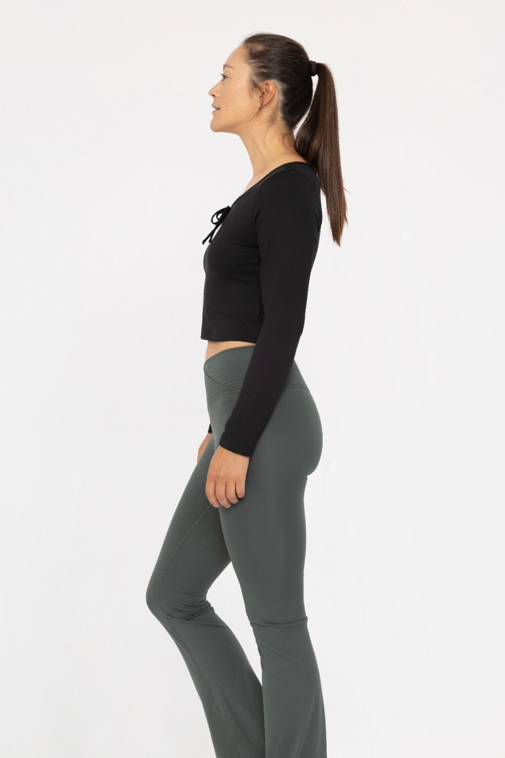 Soft Scoop Long Sleeve Active Top