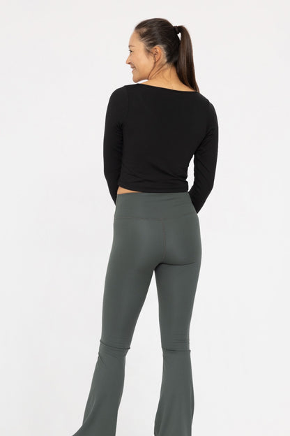 Soft Scoop Long Sleeve Active Top