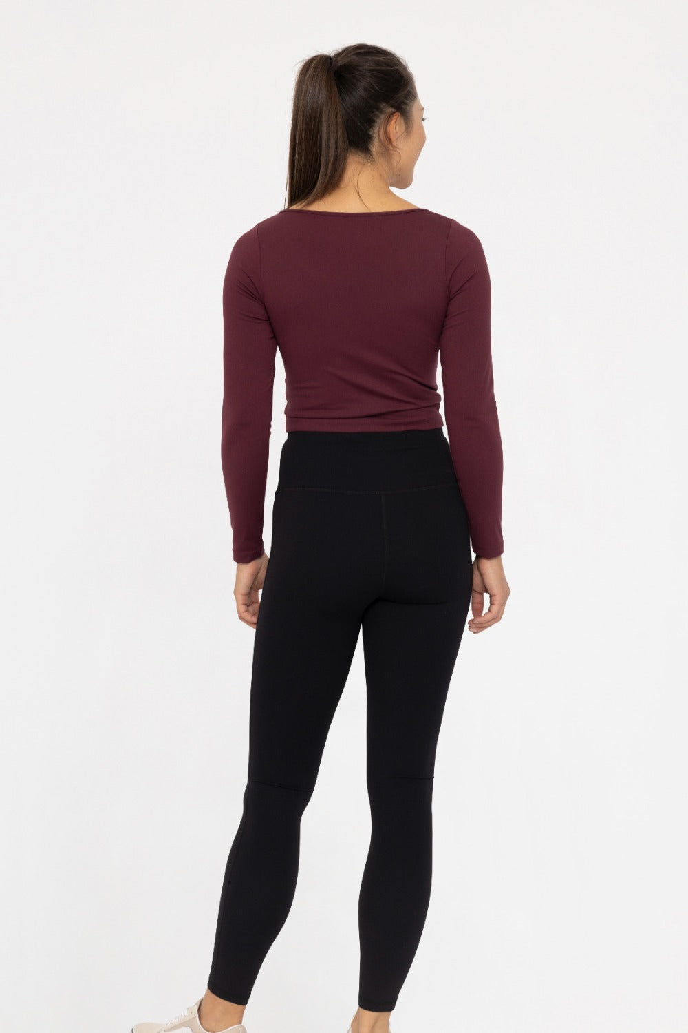 Soft Scoop Long Sleeve Active Top