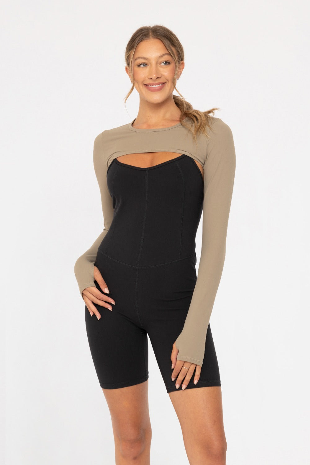 Mini Shrug w/Thumbholes