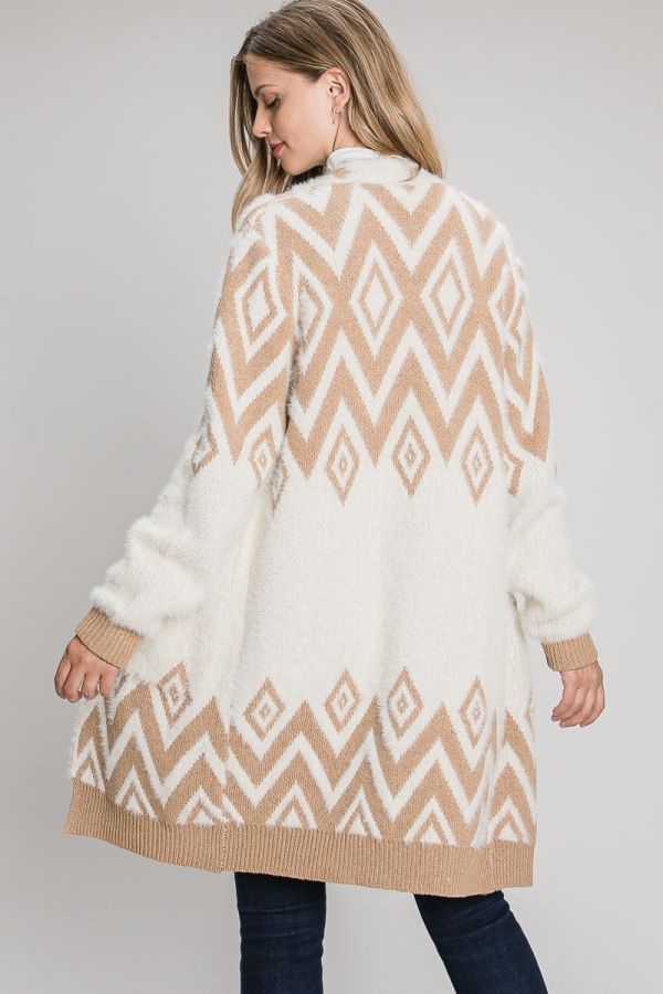 Chevron Cardigan