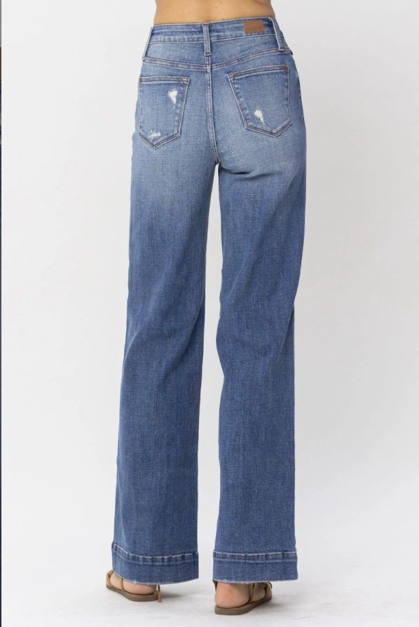 JUDY BLUE TROUSER JEAN