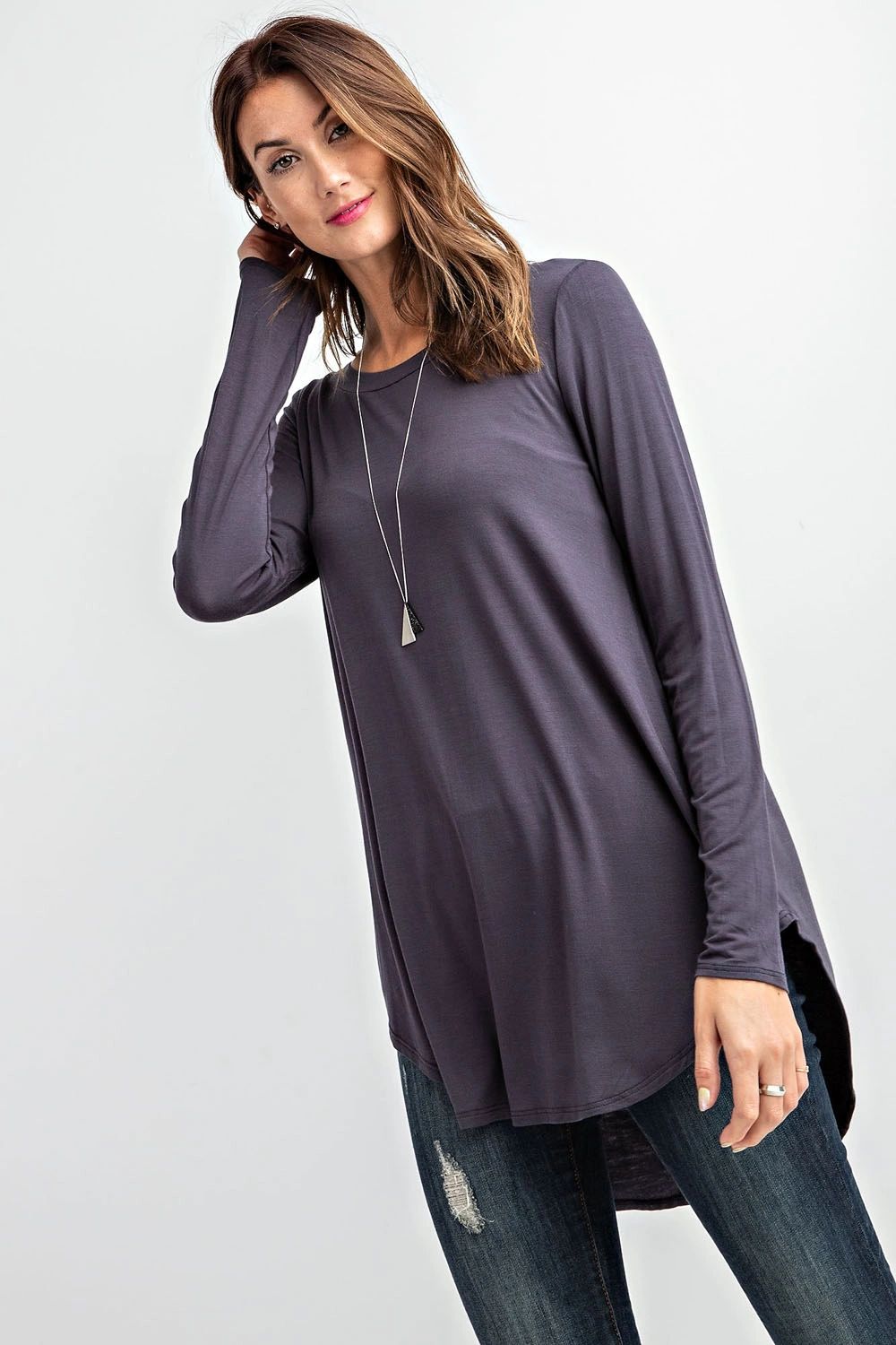 BASIC ROUND NECK TOP