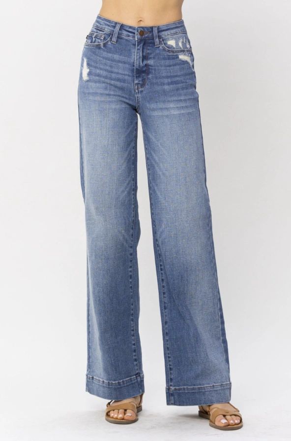 JUDY BLUE TROUSER JEAN