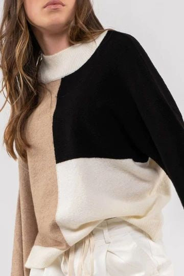 COLOBLOCK SWEATER