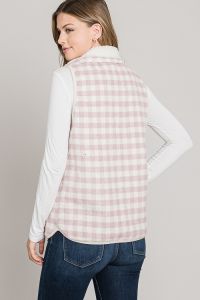 Reversable Gingham Vest