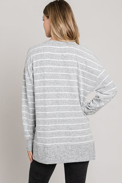 Striped Oversized Tunic