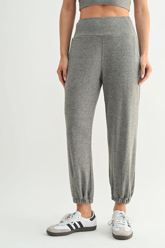 Brushed Hacci Lounge Jogger