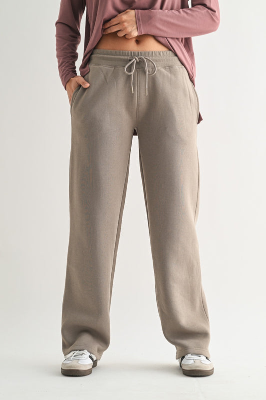 Cotton Blend Sweat Pants