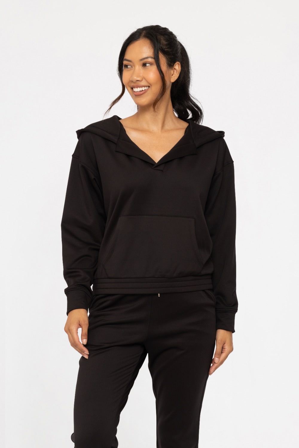 Elevated Henley Hoodie