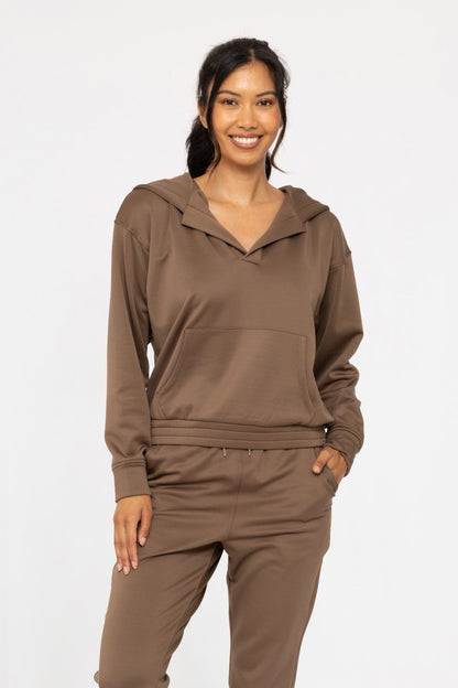 Elevated Henley Hoodie