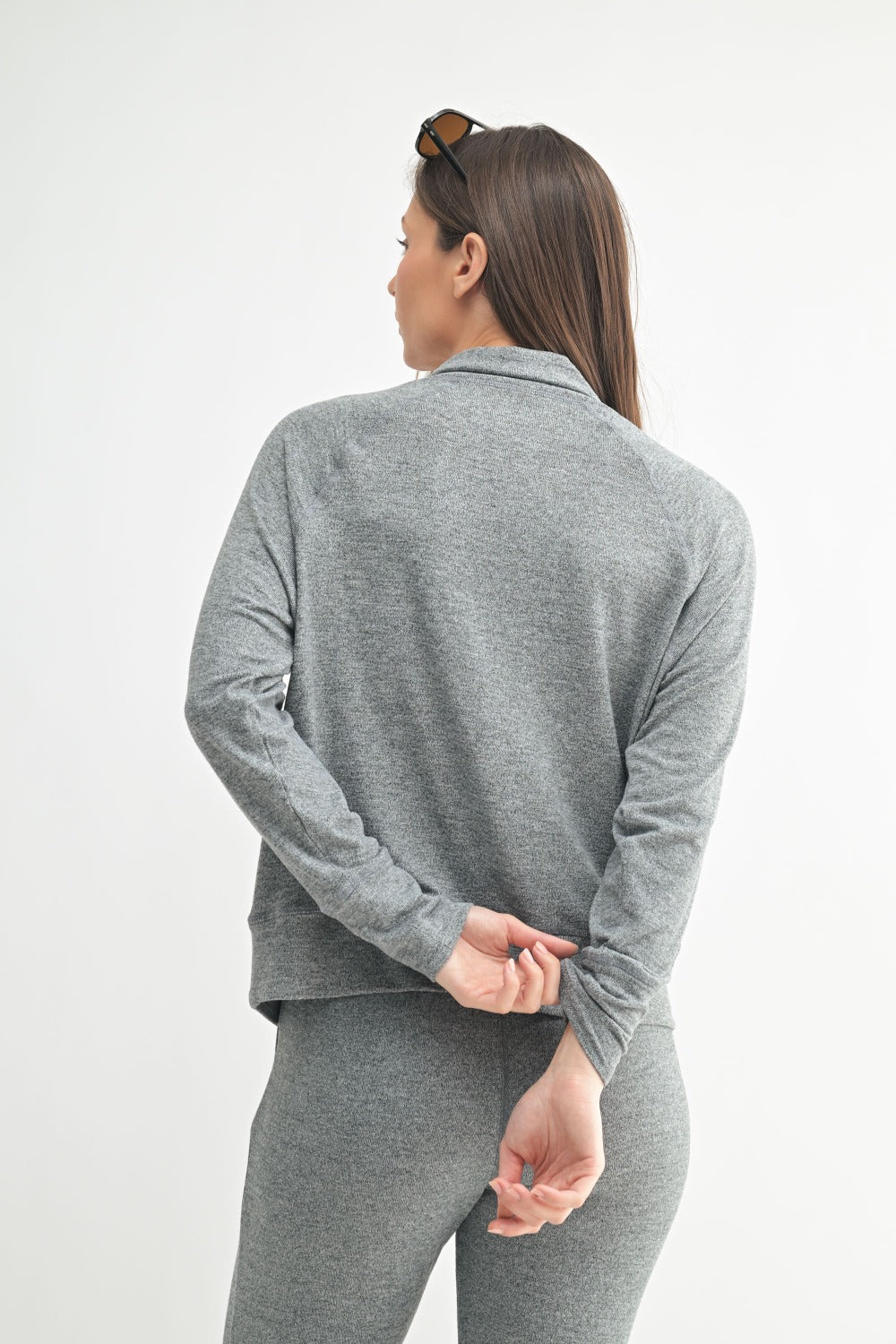 Hacci Cowl Neck Pullover