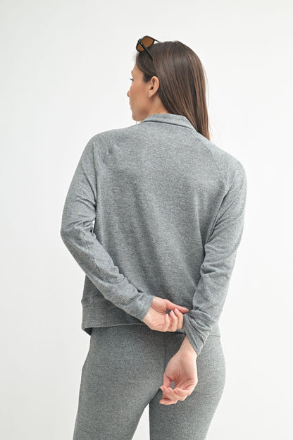 Hacci Cowl Neck Pullover