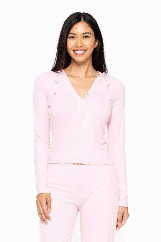 Bamboo Henley Hoodie