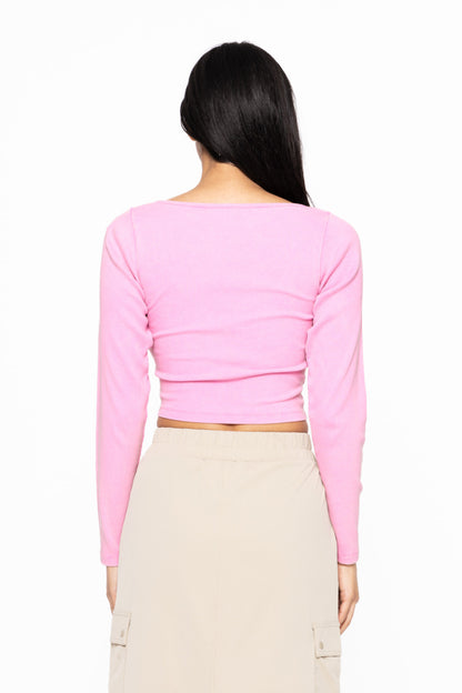 SWEETHEART RIB CROP