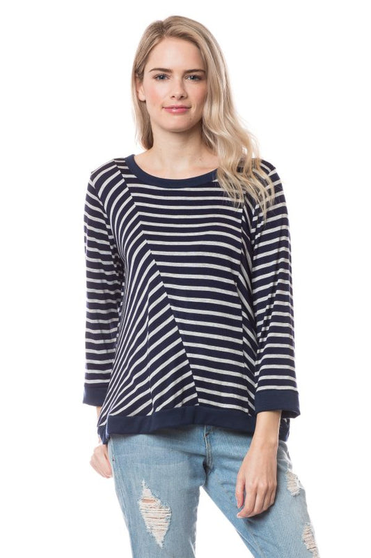 Navy Stripe