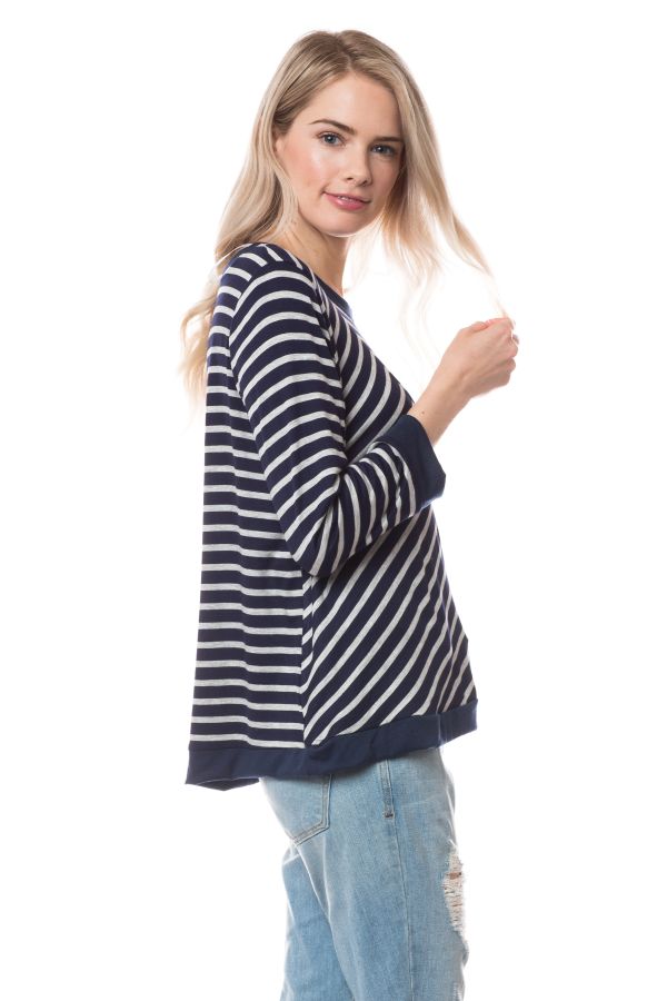 Navy Stripe