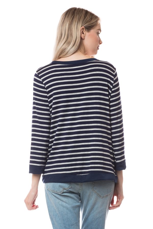 Navy Stripe